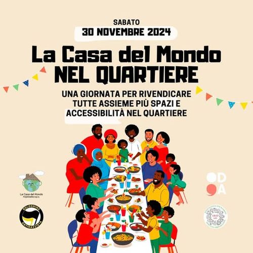 La casa del mondo nel quartiere