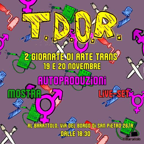 TDOR - due giorni di arte trans