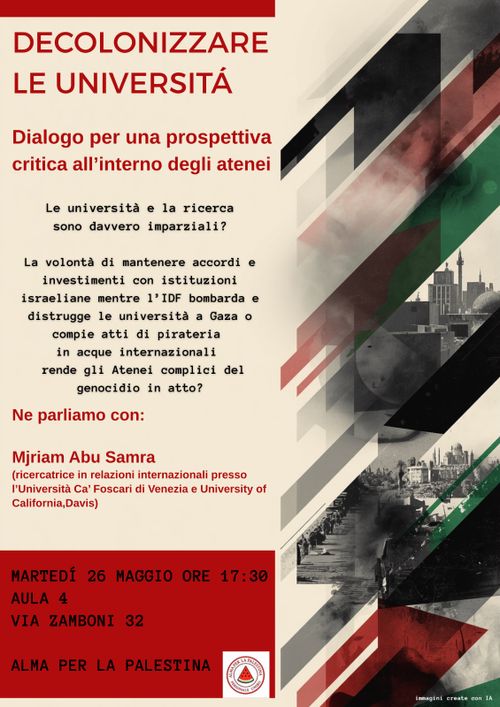 Decolonizzare le Università - Dialogo per una prospettiva critica all'interno degli atenei