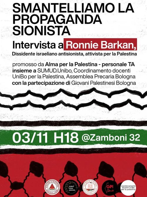 Sionismo. Intervista a Ronnie Barkan