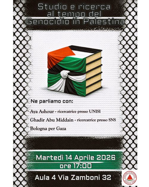 Studio e ricerca al tempo del genocidio in Palestina