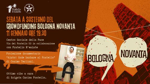 Bologna Novanta - Serata di crowdfounding e proiezione documentario 