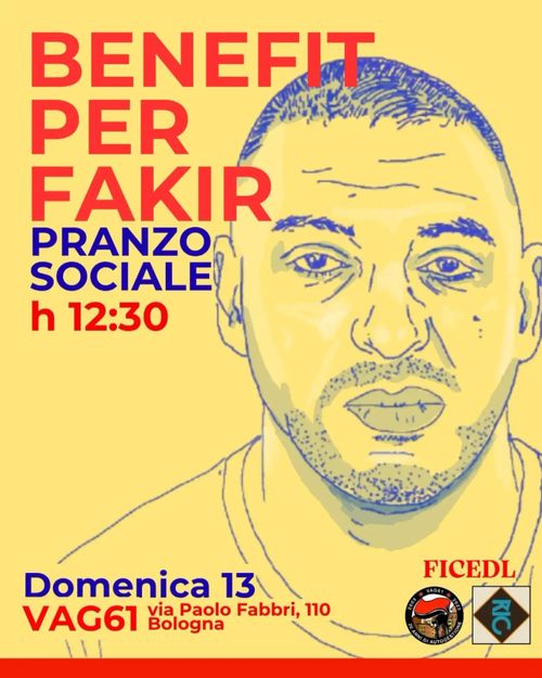 Pranzo sociale benefit per Fakir