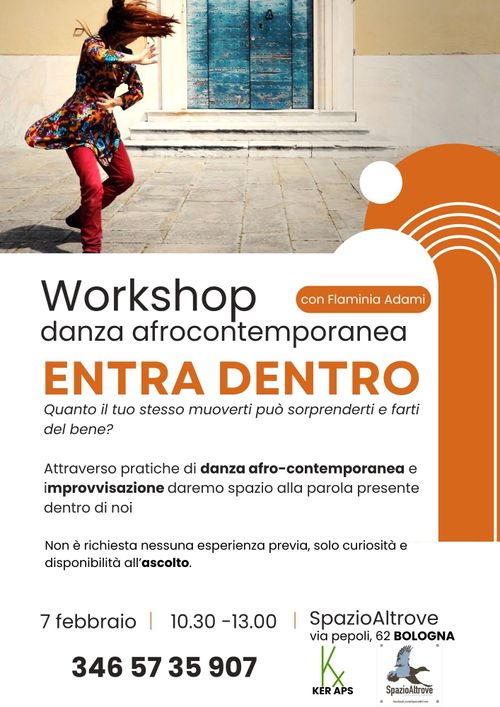 Workshop Danza afrocontemporanea 