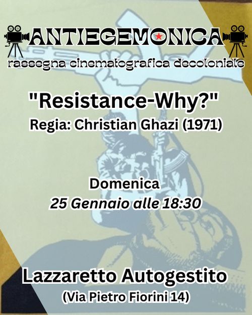 Antiegemonica- Rassegna cinematografica decoloniale