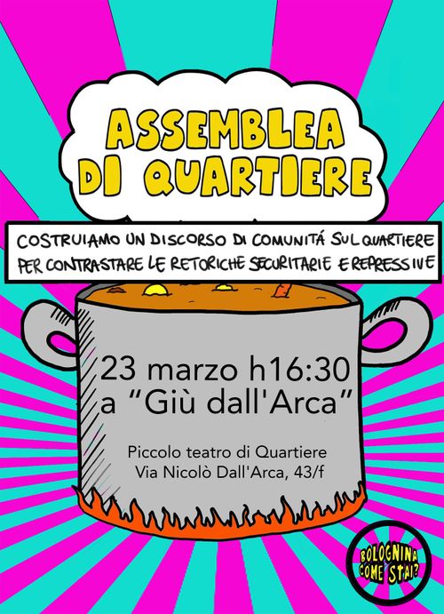 Assemblea di quartiere Bolognina Come stai?