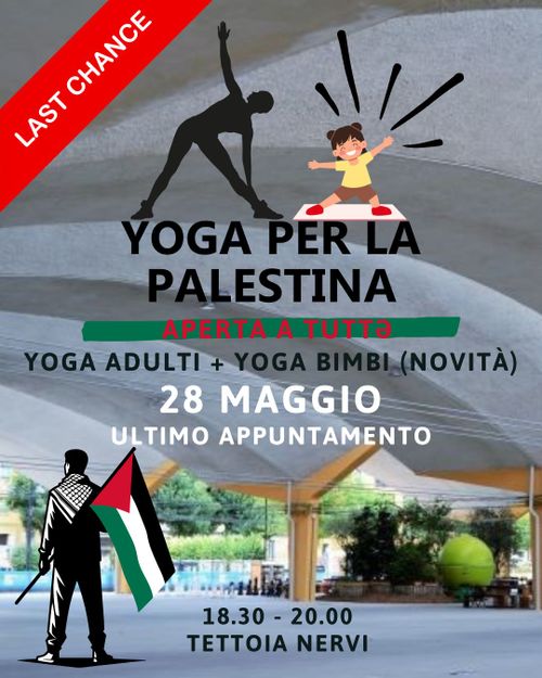 Yoga per la Palestina