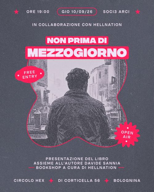 Non Prima di Mezzogiorno ★ Presentazione del libro