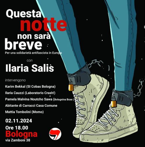 Questa notte non saá breve | con Ilaria Salis