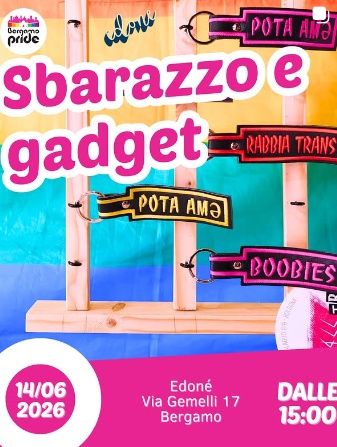 Sbarazzo e gadget Pride