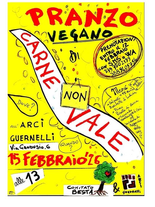 Pranzo vegano di carneNONvale