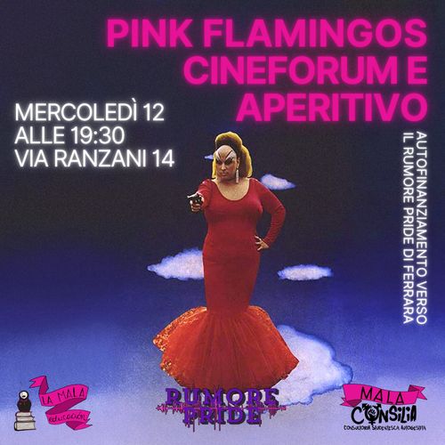 Pink Flamingos: Cineforum e Aperitivo