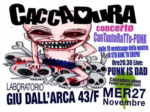 Caccadura cantaoturato punk