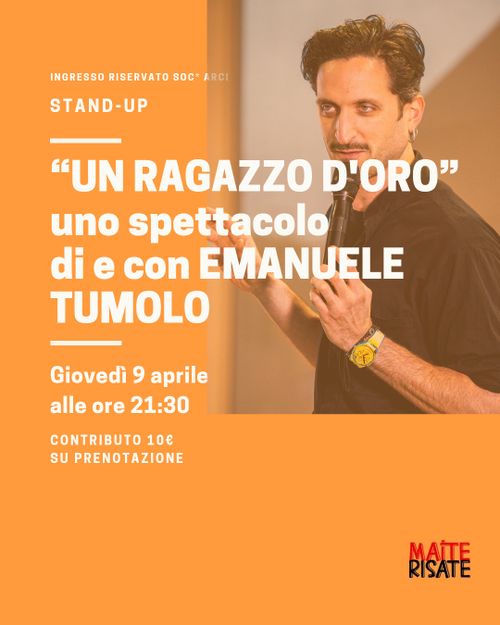 Emanuele TUMOLO stand-up comedy
