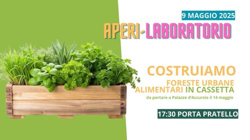 Laboratorio: Foresta Urbana Alimentare in cassetta