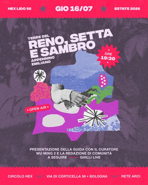 Presentazione di Terre del Reno, Setta e Sambro ★ A seguire live di Ghilli