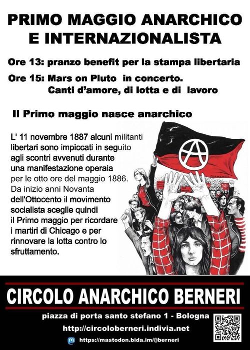 Primo maggio anarchico e internazionalista