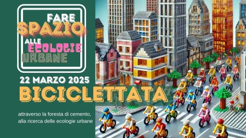 Verso lo Spazio delle ecologie urbane, biciclettata attraverso la foresta di cemento