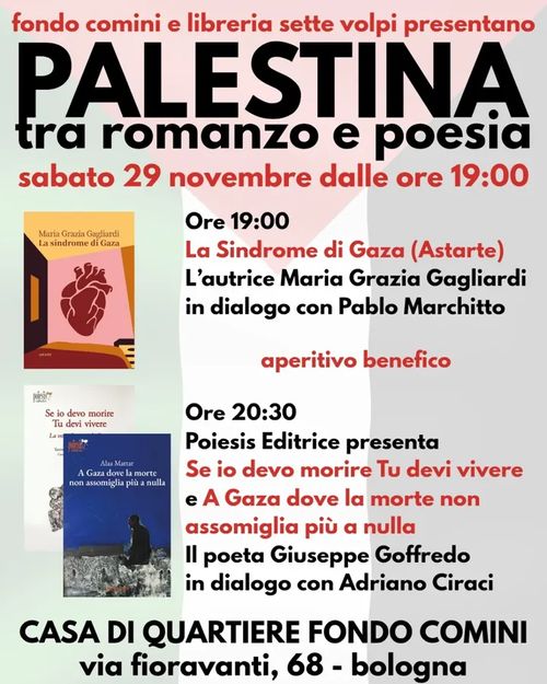 Palestina tra romanzo e poesia