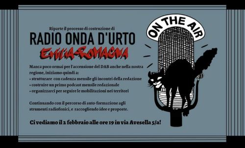 Radio onda d'urto in Emilia-Romagna 