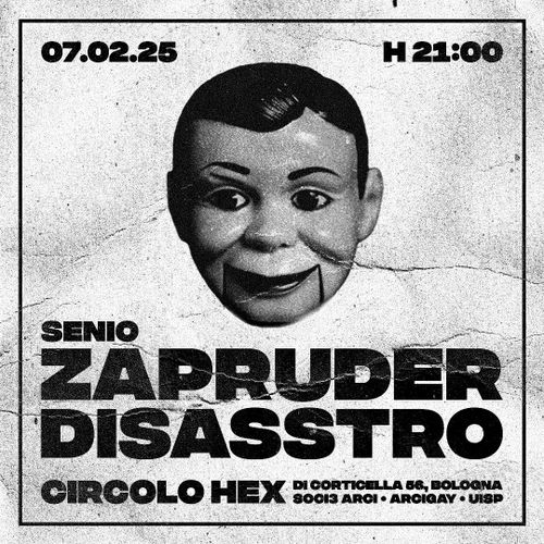 SENIO ZAPRUDER [LIVE] ✖ DISASSTRO [DJ SET]