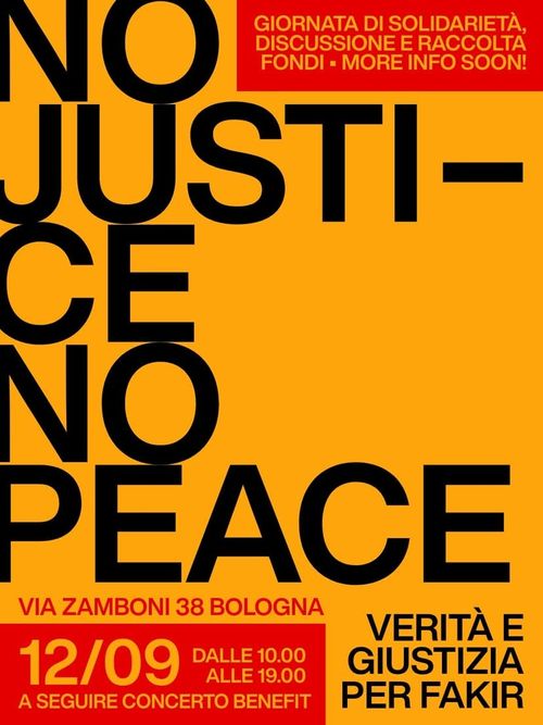 No justice no peace