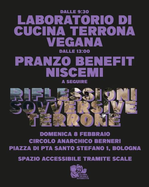 Colonna Solidale Autogestita – Laboratorio di cucina terrona vegana