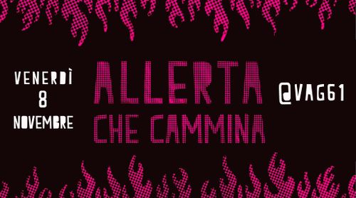 Allerta che cammina verso il 23N