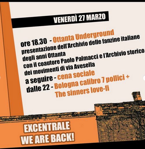 Ottanta underground + Bologna calibro 7 pollici