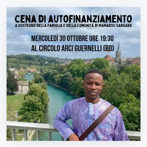 Cena benefit per Mamadou Sangare