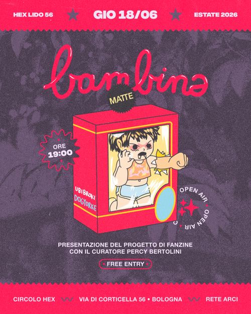 Presentazione di Bambinə Matte con il curatore Percy Bertolini