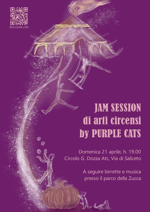 Purple Cats 🎉 Inauguration Party 🥳 Circus Jam Session