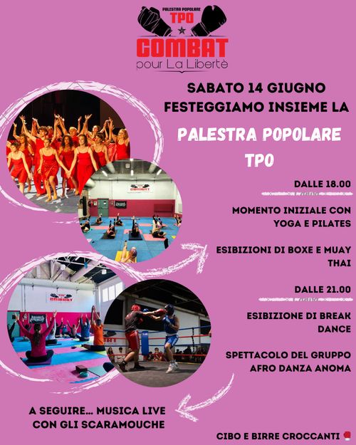 Festa Palestra Popolare TPO