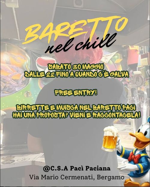 Baretto nel chill