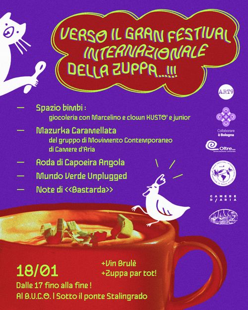 VERSO IL GRAN FESTIVAL INTERNAZIONALE DELLA ZUPPA !!!